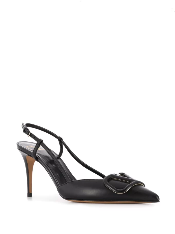 Valentino Garavani VLogo Signature 80mm slingback pumps - Image 3