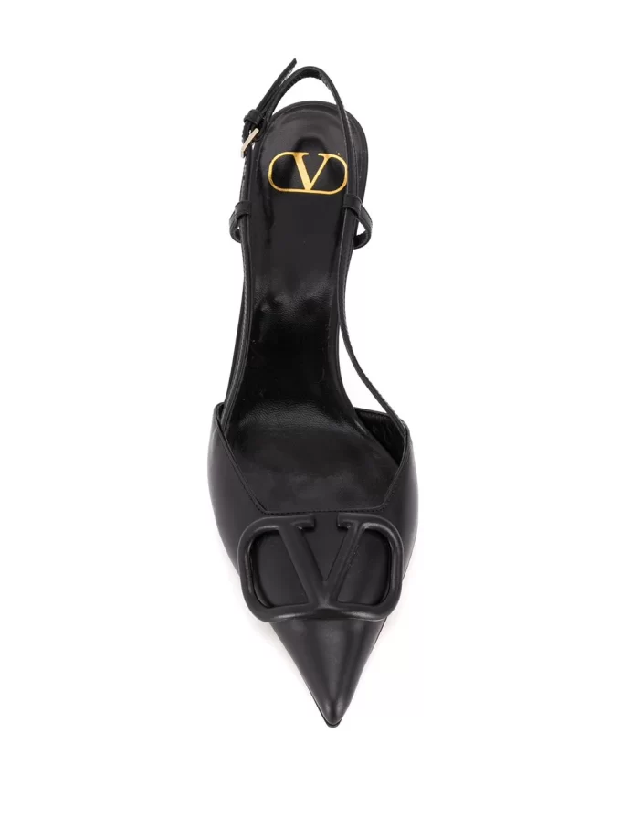 Valentino Garavani VLogo Signature 80mm slingback pumps - Image 2