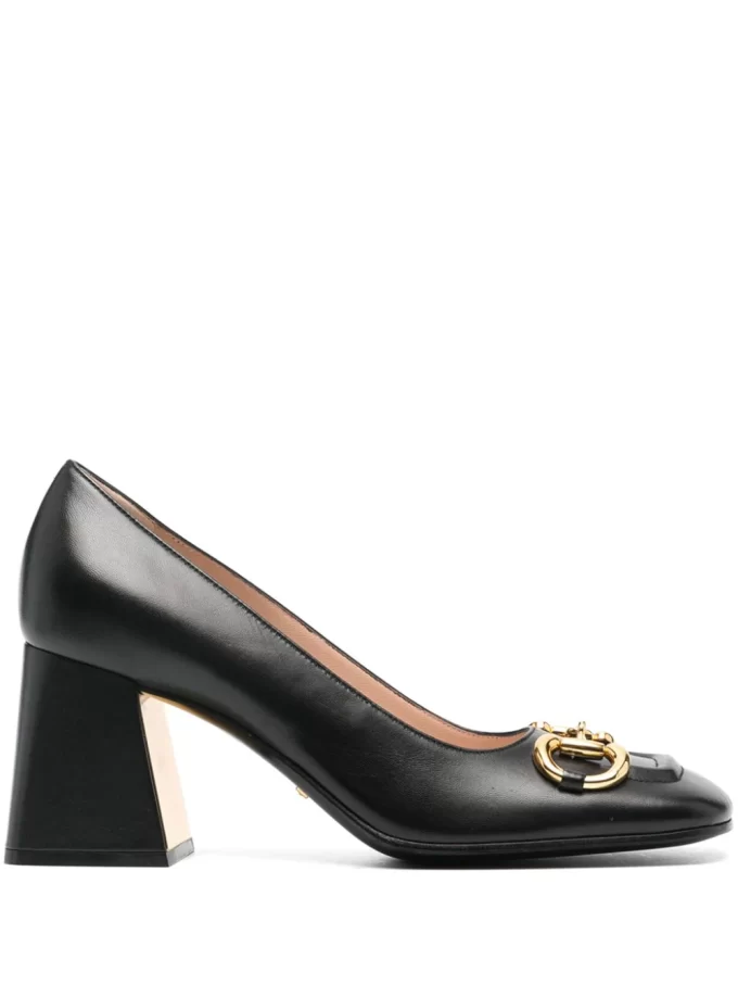 Gucci 75mm Horsebit-embellished pumps