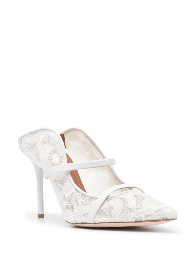 Malone Souliers Maureen 85mm lace mules - Image 2