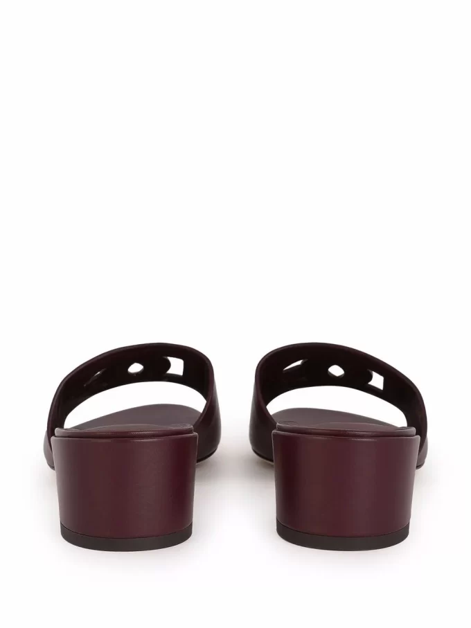 Dolce & Gabbana DG Millenials 40mm leather mules - Image 4