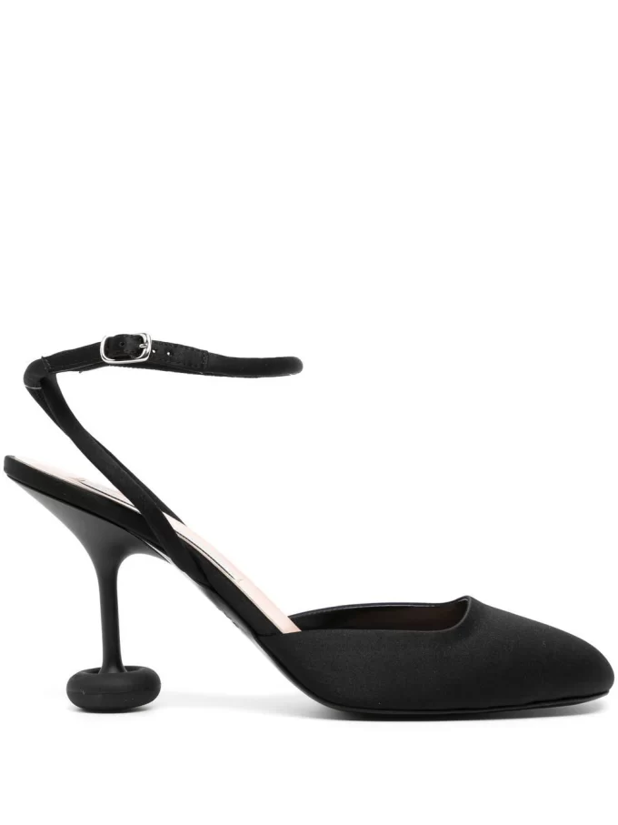 Stella McCartney 95 round-toe ankle-strap sandals