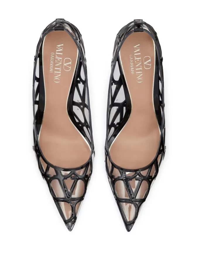 Valentino Garavani Signature transparent pumps - Image 3