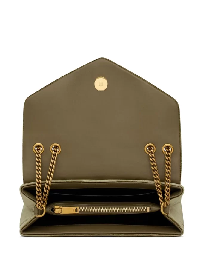 Saint Laurent small Loulou velvet shoulder bag - Image 3