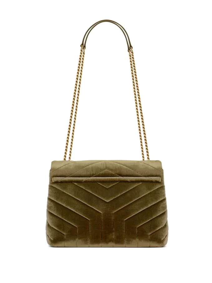 Saint Laurent small Loulou velvet shoulder bag - Image 2