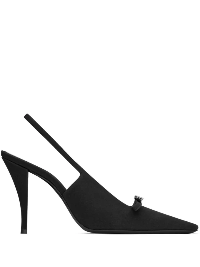 Saint Laurent Sadie slingback pumps