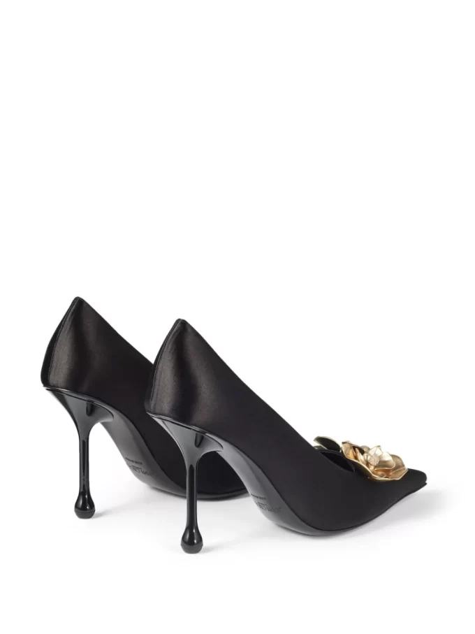 Jimmy Choo Ixia 95mm satin pumps - Image 4