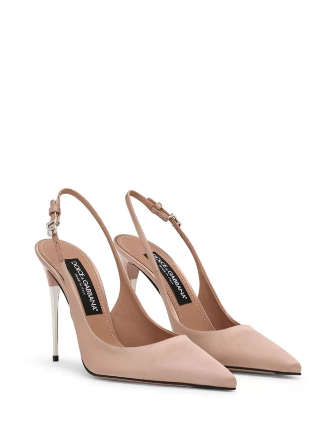 Dolce & Gabbana slingback leather pumps