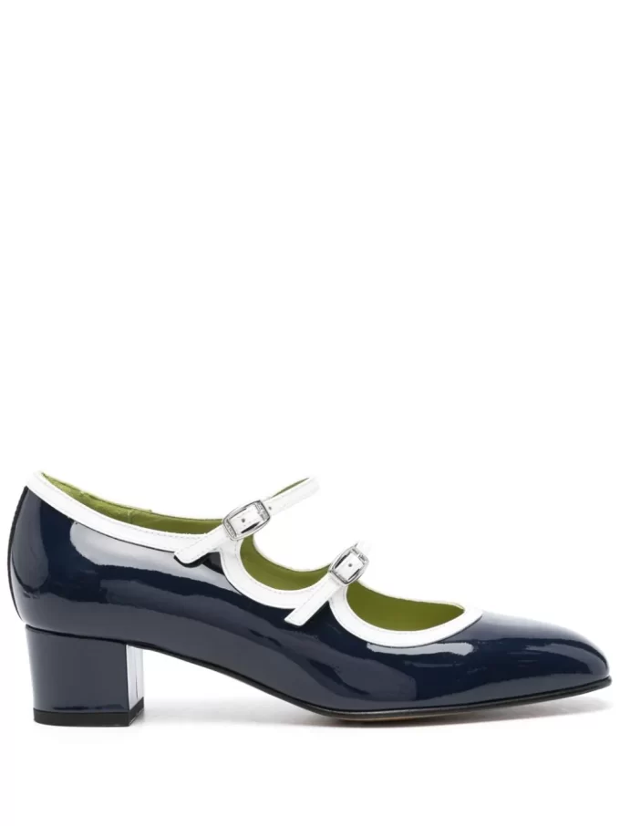 Carel Paris Bleuet 40mm patent-leather pumps