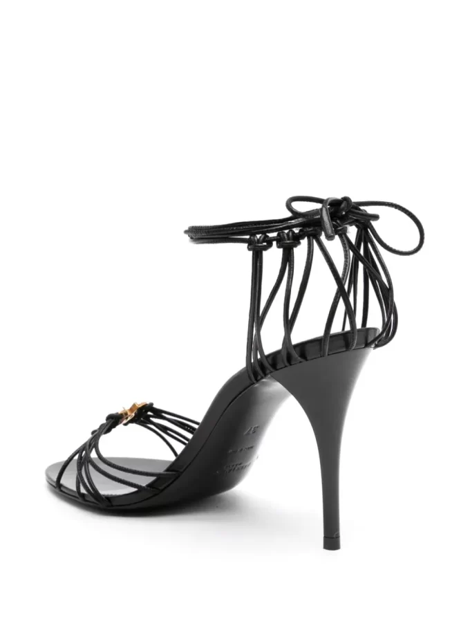 Saint Laurent Babylone 90mm leather sandals - Image 3