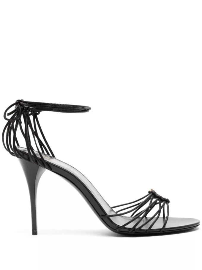 Saint Laurent Babylone 90mm leather sandals